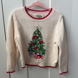 Mini Boden 2-3Y Christmas Tree Sweater